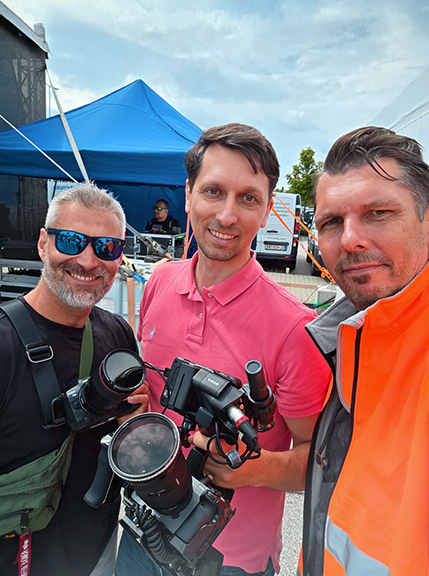 GranFondo 2025, filmovanie podujatí